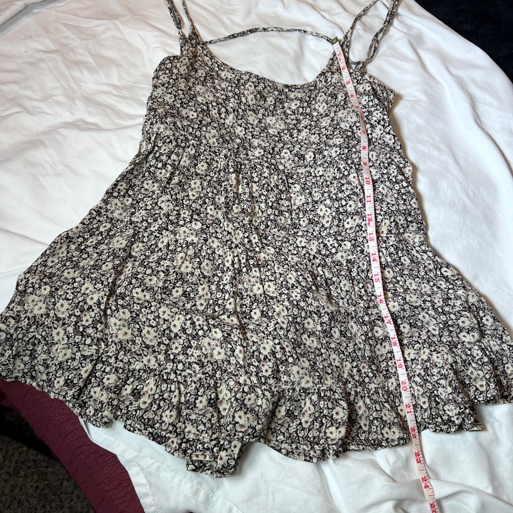 Brandy Melville Floral Print tunic tank top